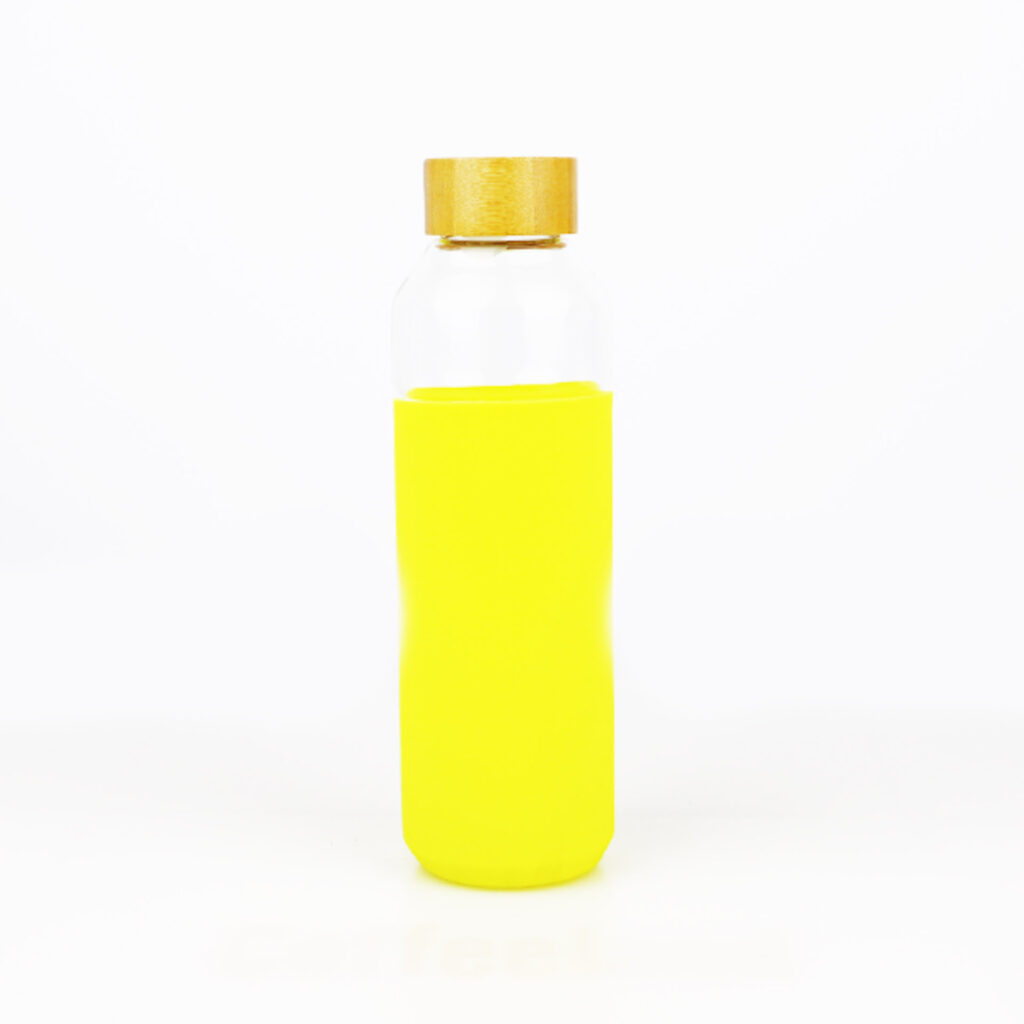 QUOKKA sklo 660ml – neon zelená