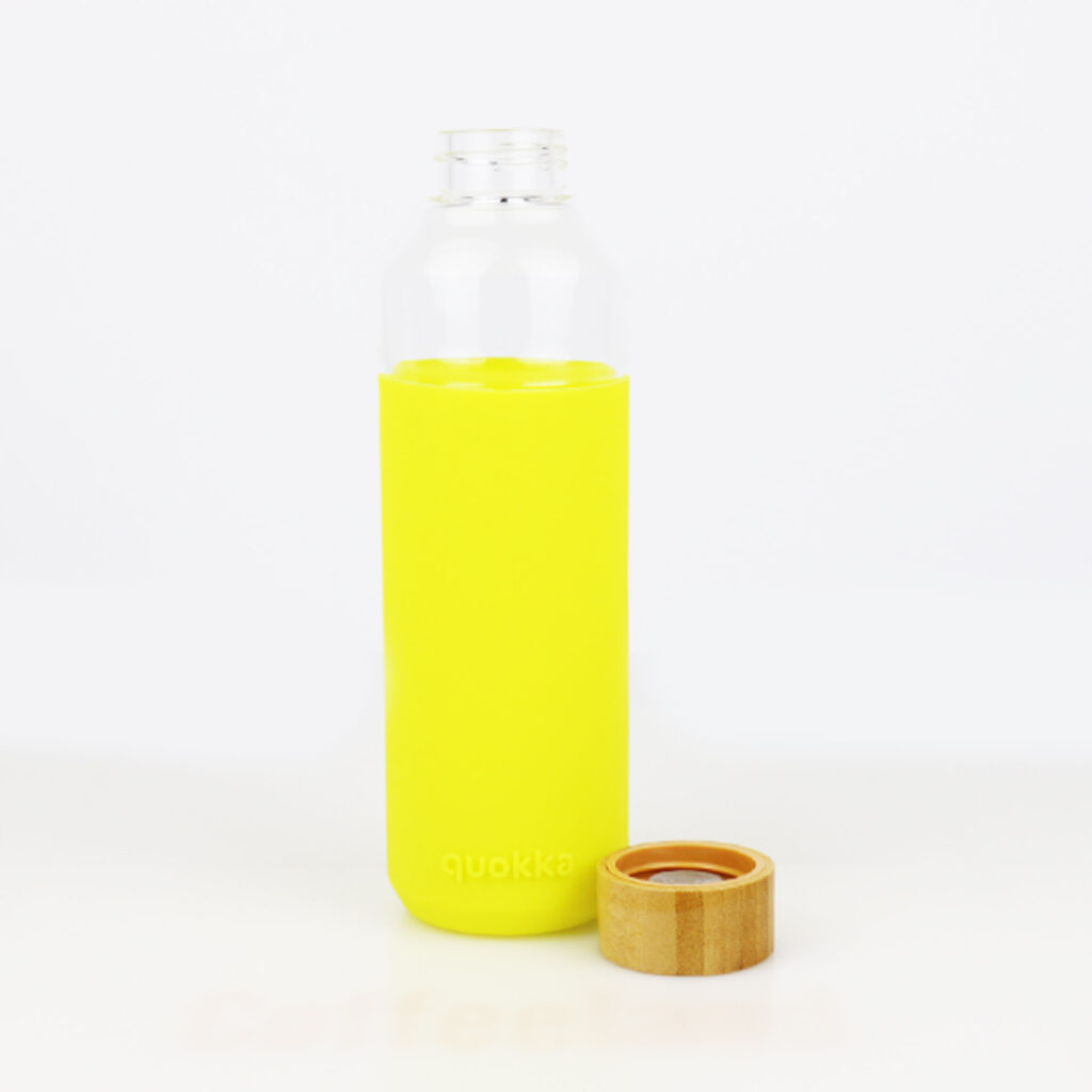 QUOKKA sklo 660ml – neon zelená