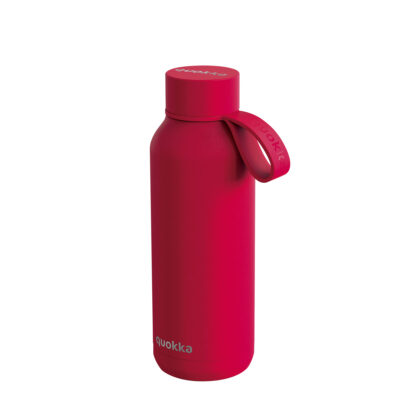 QUOKKA fľaša 510 ml – STRAP CHERRY RED