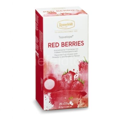 Ronnefeldt Teavelope Red Berries o 25ks/bal X6